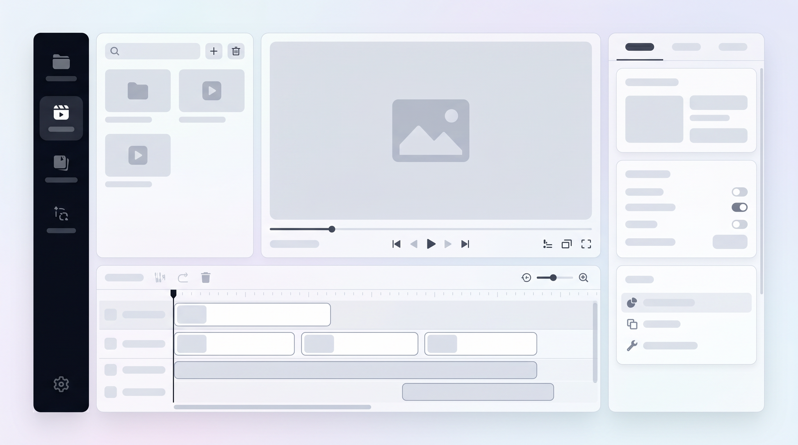 Klap editing features